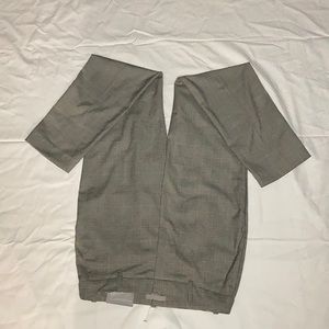 H&M slim fit plaid dress pants.